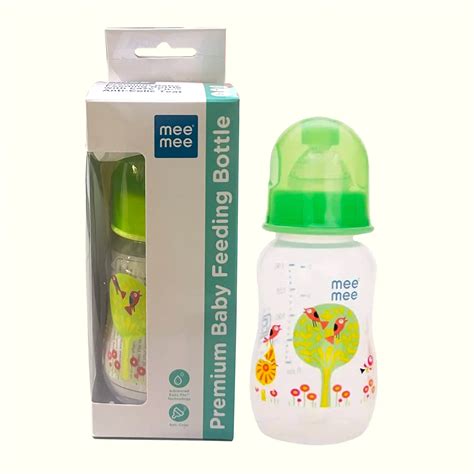 Mee Mee Baby Milk Feeding Bottle with Anti-Colic Teat - 125ml