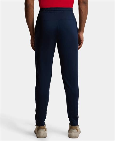 Buy Soft Touch Microfiber Elastane Stretch Trackpant with Side Pockets ...