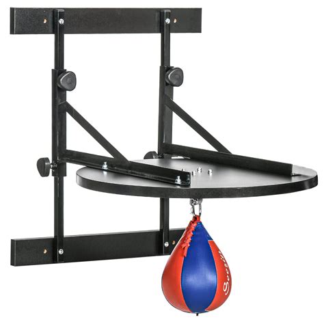 Soozier Adjustable Speed Bag Platform, Wall Mounted Speed Bags for ...