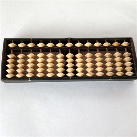 5つ玉 ミニそろばん 小型サイズ レトロな五つ珠 携帯用 13桁 - メルカリ