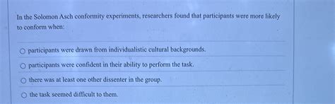 Asch Conformity Experiments 的图像结果