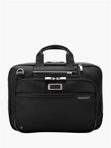 Briggs & Riley Medium Expandable Briefcase, Black