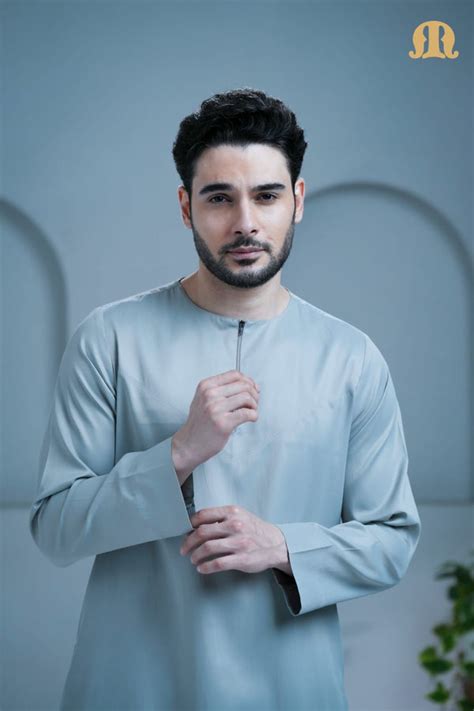 Mashroo Classics Omani Thobe L Grey