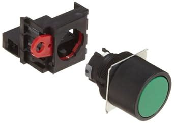 Omron A22-GG-10M Full Guard Type Pushbutton and Switch, Screw Terminal ...