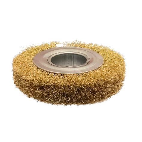 Escova de Aço Circular Ondulada 6 X 1/2 X 7/8 Latao M&s - Loja Brafer