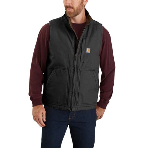 CARHARTT, L, 40 1/2 in Max Chest Size, Mock-Neck Vest - 804A89|104277 ...