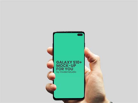 Free Galaxy S10 Plus Mockup (PSD)