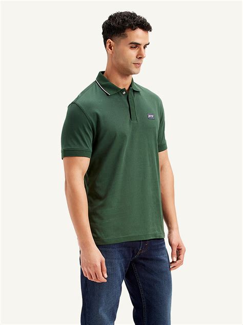 Men's Solid Slim Fit Polo T-Shirt – Levis India Store