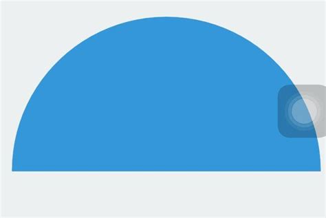 Half Blue Circle Logo - LogoDix