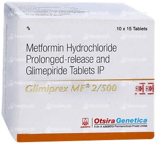 Glimiprex Mf 2/500 Tablet 15: Uses, Side Effects, Price & Substitutes