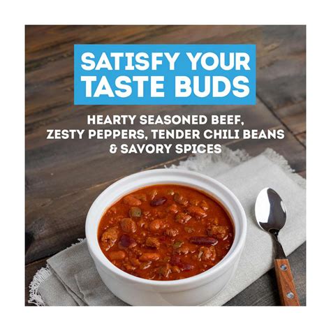 Buy Wendy's Chili With Beans, 29g Protein Per Serving, Canned Chili, 15 ...