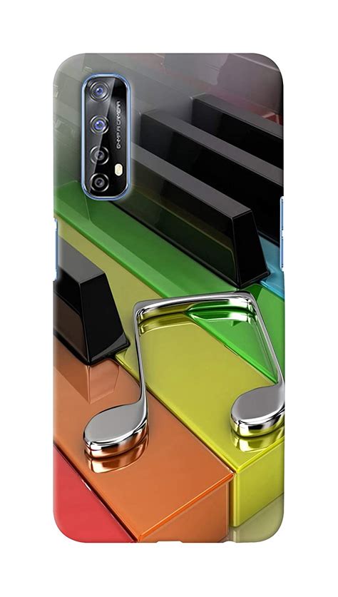 VediArt Designer Printed Polycarbonate Plastic Back Cover for Realme 7 ...