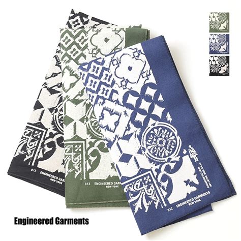 【23SS】ENGINEERED GARMENTS エンジニアードガーメンツ プリントバンダナ Printed Bandana ...