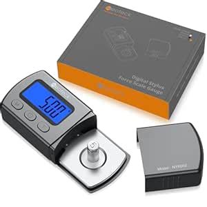 Neoteck Digital Turntable Stylus Force Scale Gauge 0.01g Blue LCD ...