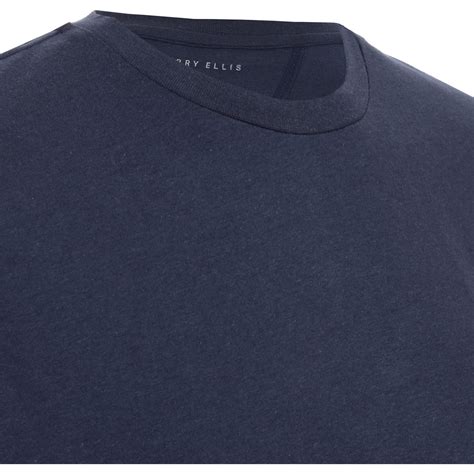 Playera Manga Larga Color Azul Perry Ellis