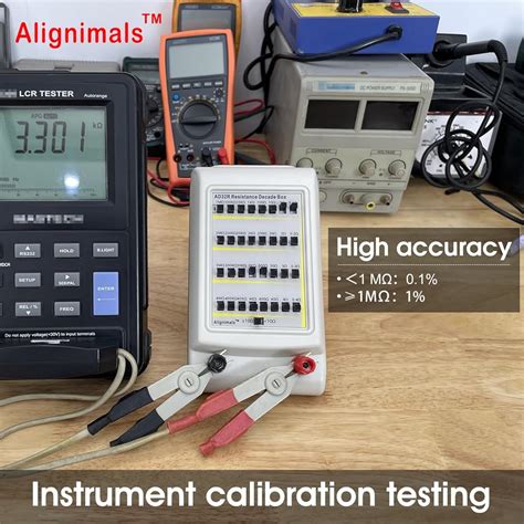 Alignimals AD32R V1.2 Resistor Decade Box,1Ω to 11MΩ,1% India | Ubuy