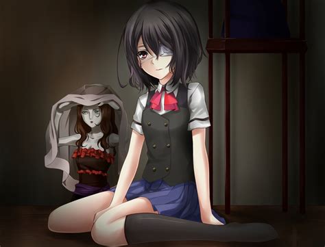 Mei Misaki from Another - HD Wallpaper