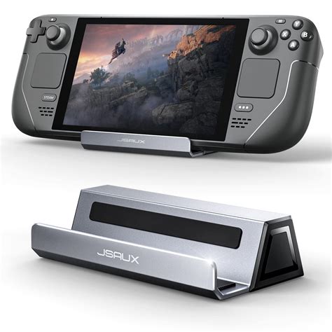 Upgraded Jsaux Stand Base For Steam Deck Frosted Aluminum Alloy ...