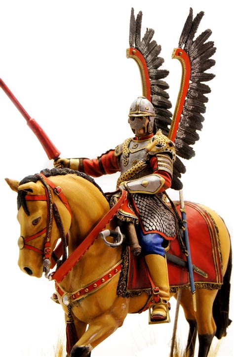 90 mm, Polish "Winged" Hussar, Almond Sculptures | Winged hussars ...