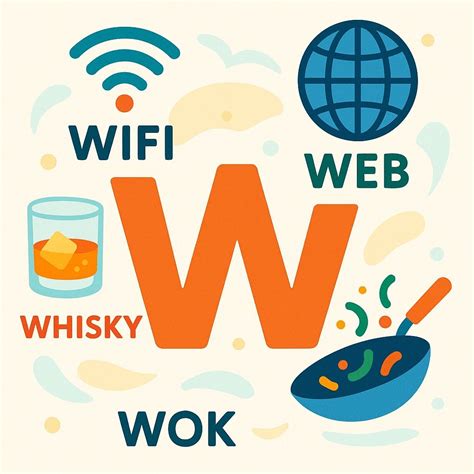 Easy Spanish Words That Start With W