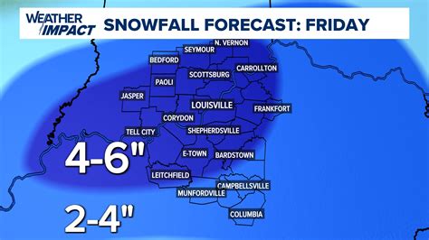 Here's when snow will start on Friday | Louisville weather forecast ...