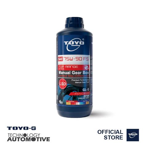 TOYO-G Top Range 75W-90 FS Manual Gearbox Fluid (1L) | Shopee Malaysia