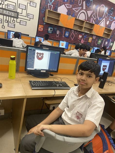 Creative Graphic Designs in the Computer Class at Seth Anandram ...