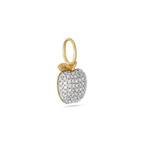 The Pave Big Apple Charm – STONE AND STRAND