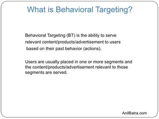 Behavioral Targeting 的图像结果