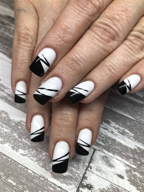 White Nails With Black Dress at Gail Hendershot blog