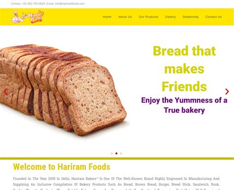 Hariram Foods - BRS MEDIA TECHNOLOGIES