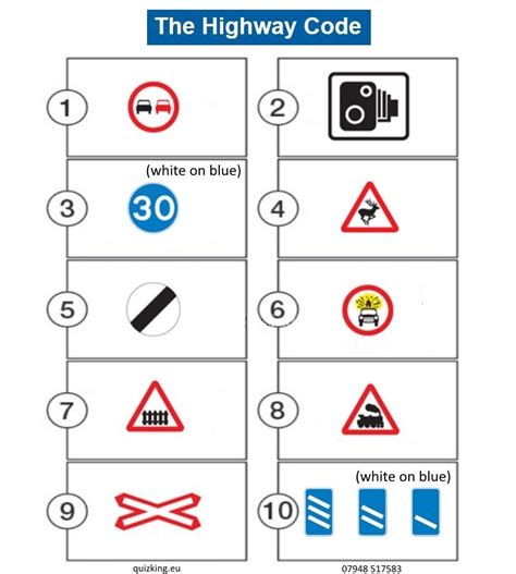 Image result for Highway Code Exam Questions