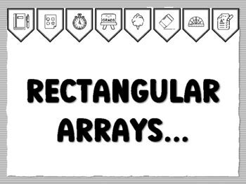 Image result for Rectangular Arrays Math
