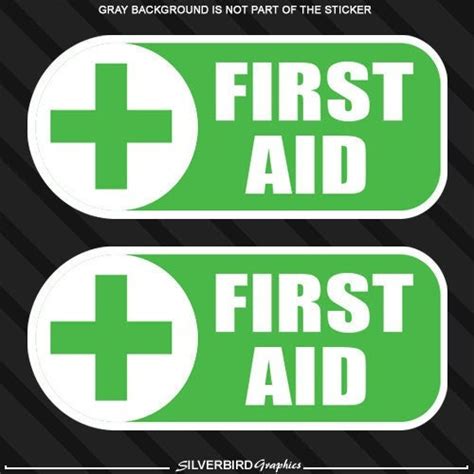 Image result for First Aid Sticker