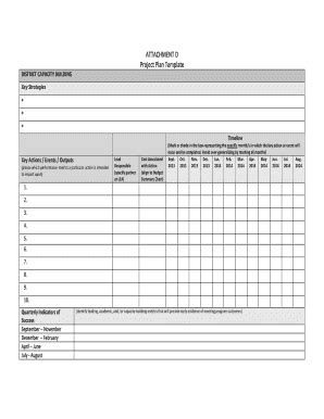 project plan template word Forms - Fillable & Printable Samples for PDF ...