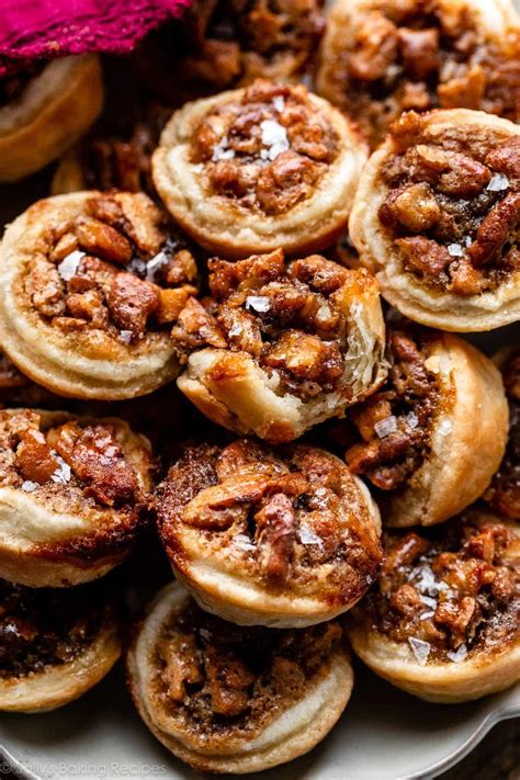 Mini Pecan Pie Crust Mini Pecan Pies