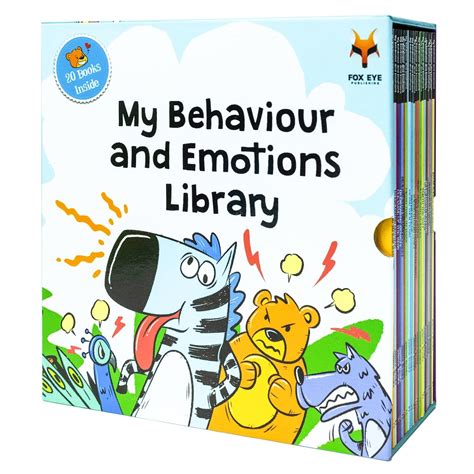My Behaviour and Emotions Library 20 Books Box Set: Anxiety, Confidence ...