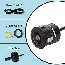 Blaupunkt DH 3.1 AHD Car Reverse Parking Camera (Bumper) with AHD ...