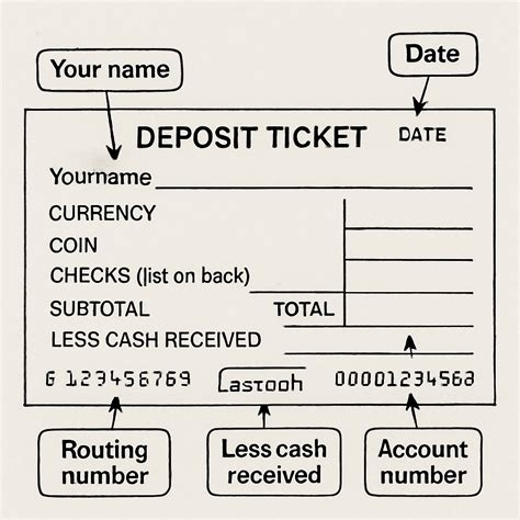 What is a Deposit Ticket? | Comprehensive Guide | Safeguard Service