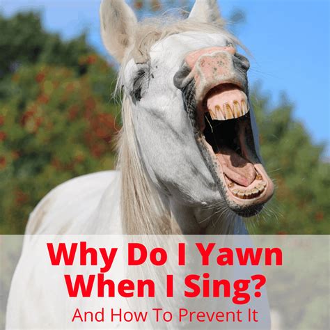 Why Do I Yawn When I Sing? (And How To Prevent Yawning While Singing) | Yawning, Singing, Vocal ...