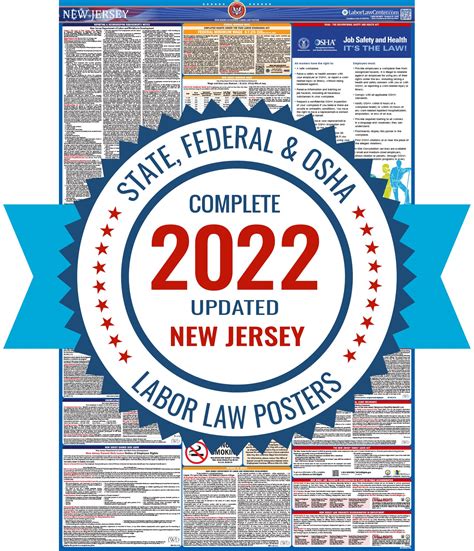 Buy 2023 New Jersey State & Federal Labor Law - OSHA Workplace ...