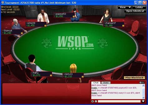 Image result for WSOP Poker Main Table