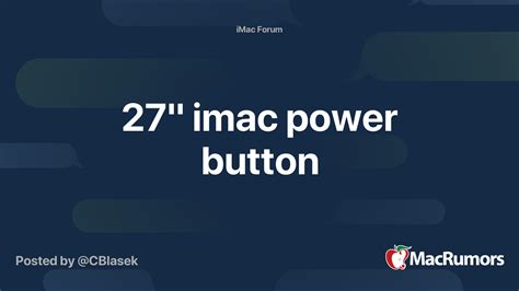 iMac Power Button 的图像结果