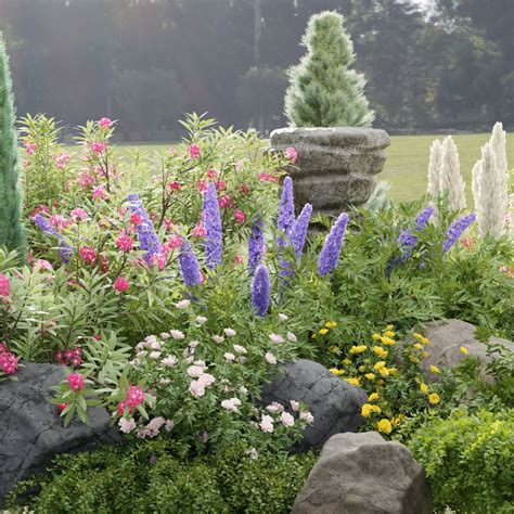 3D Plants Asset Set Garden Collection-Blender 3DModel 3D Model ...