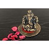 eCraftIndia Lord Ganesha with Masand Brass Showpiece (9 cm x 4 cm x 6 ...