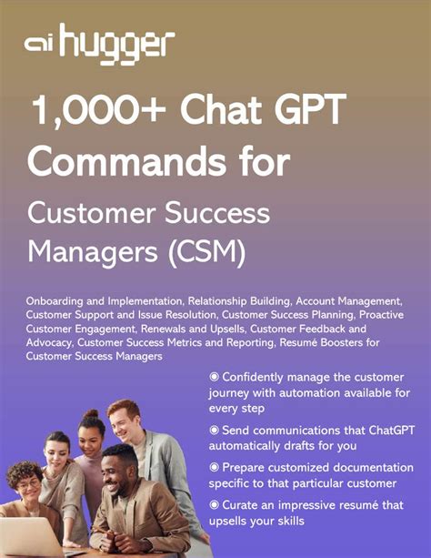 1,000+ ChatGPT Prompts & Commands for Customer Success Managers eBook ...
