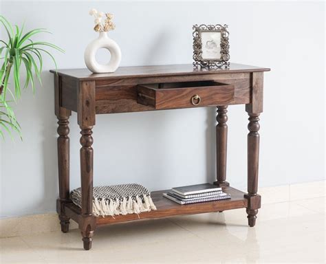 Belgium Solid Wood Console Table