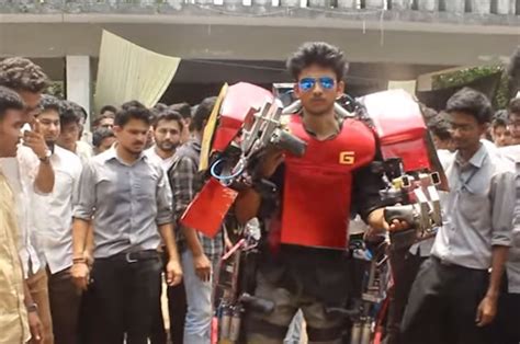 An Indian Engineering Student Built A 220 Pound, Wearable Iron Man Suit ...