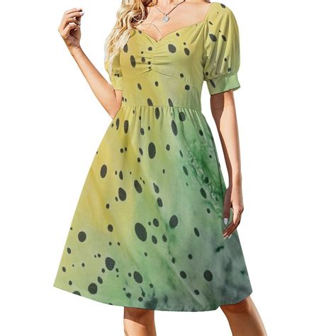 Womens Casual Dresses Colorful Tie Dye Vortex Short Sleeve Dress Summer ...