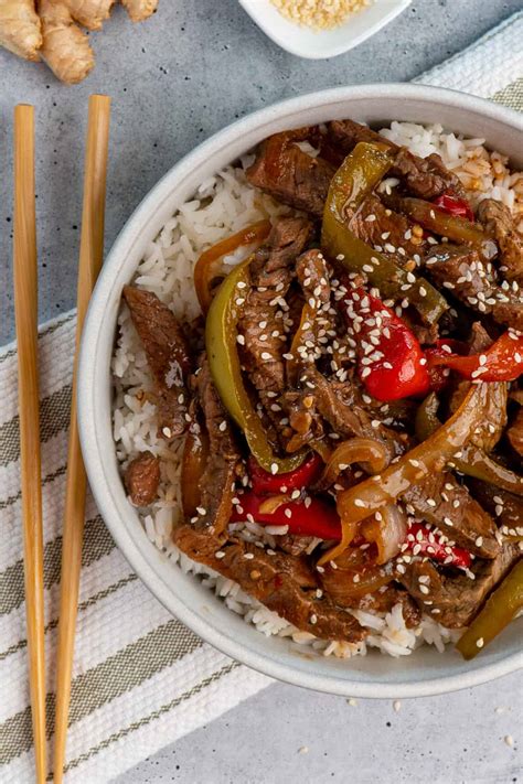 Crock Pot Pepper Steak - Slow Cooker Meals